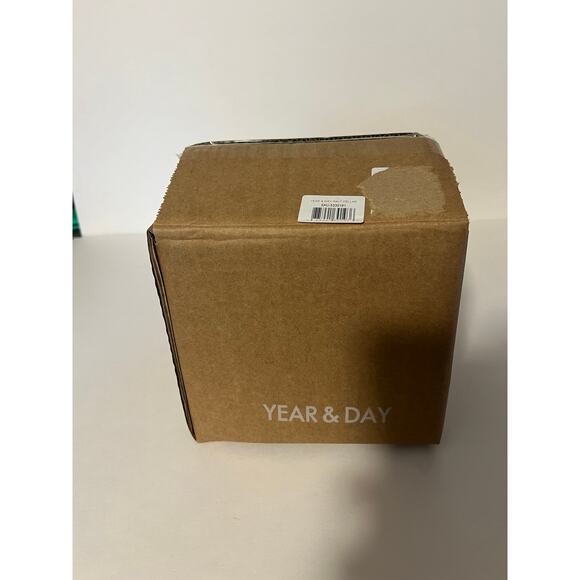 NIB Year & Day Salt Cellar Ceramic Stoneware Kitchenware Palm Blue Green - Picture 5 of 11